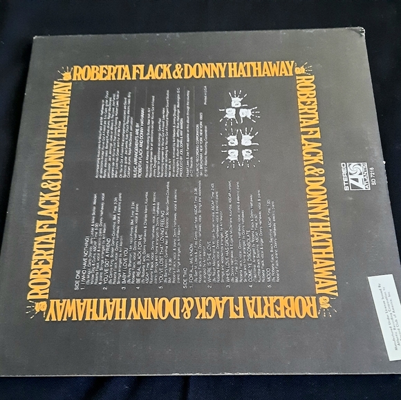 Roberta Flack & Donny Hathaway, Vinyl LP 1972 - Picture 6 of 10